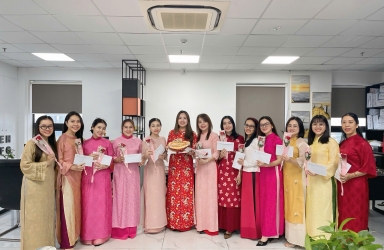 HƯỞNG ỨNG TUẦN LỄ ÁO DÀI - KÝ NIỆM NGÀY QUỐC TẾ PHỤ NỮ 8/3